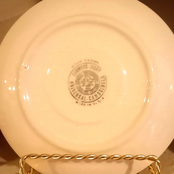 Vintage Universal Cambridge Iris Saucer Bundle - 11 - 5.75"  Saucer Plates - Picture 7 of 11